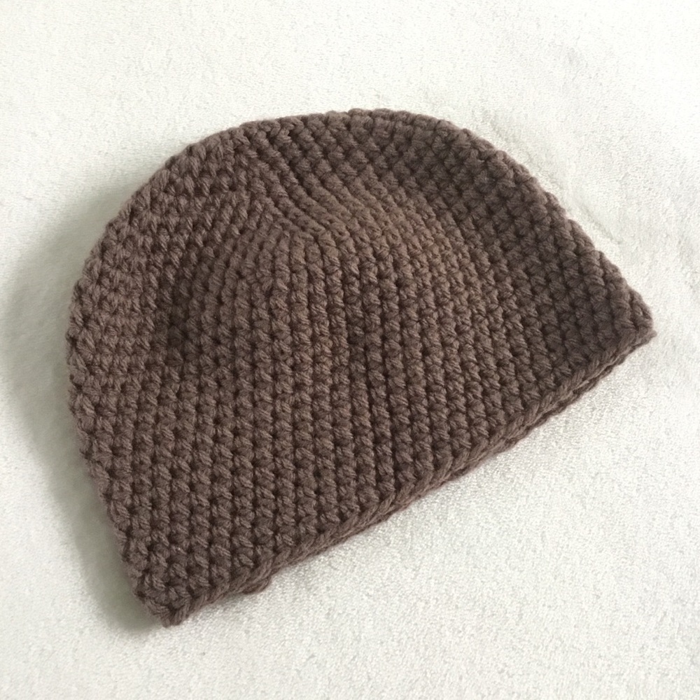 Handmade crocheted toddler hat